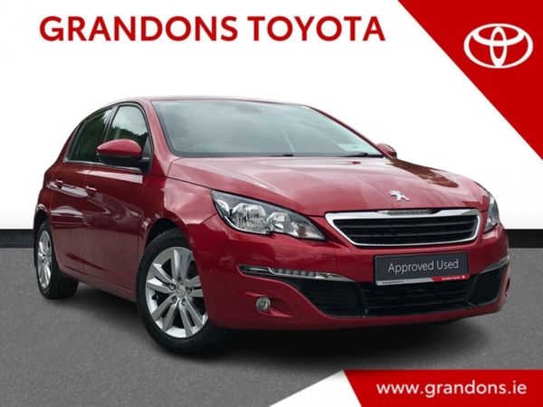 Peugeot 308 Hatchback, Diesel, 2018, Red