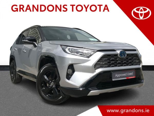 Toyota RAV4 SUV, Petrol Hybrid, 2020, Grey