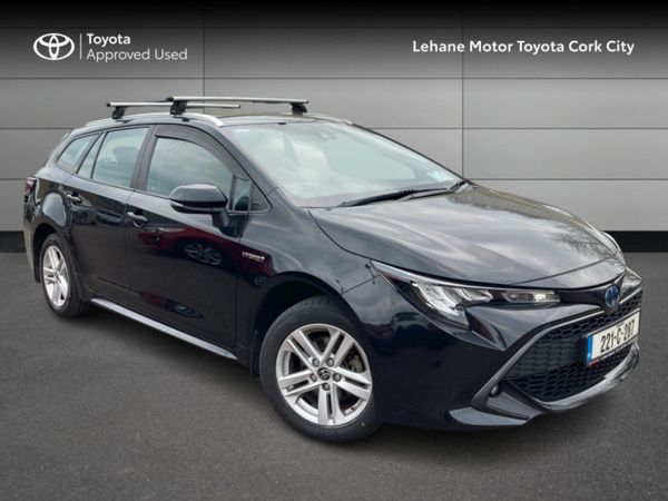 Toyota Corolla Estate, Petrol Hybrid, 2022, Black