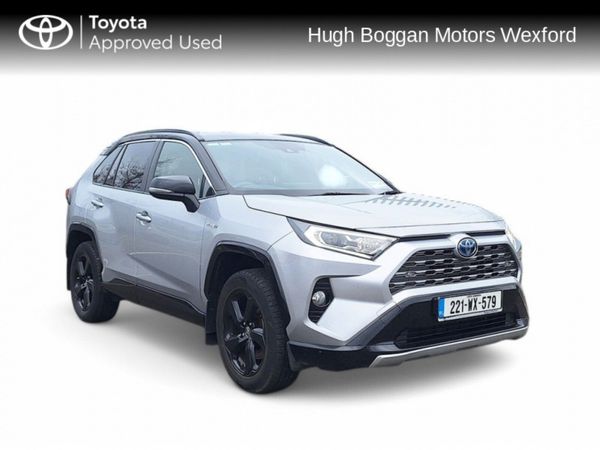 Toyota RAV4 SUV, Petrol Hybrid, 2022, Grey