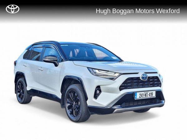 Toyota RAV4 SUV, Petrol Hybrid, 2024, White