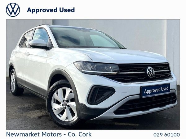 Volkswagen T-Cross Estate, Petrol, 2024, White