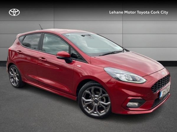 Ford Fiesta Hatchback, Petrol Hybrid, 2022, Red
