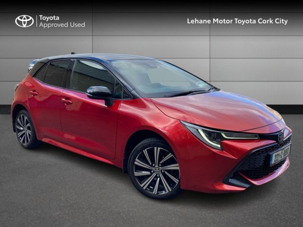 Toyota Corolla Hatchback, Petrol Hybrid, 2022, Red