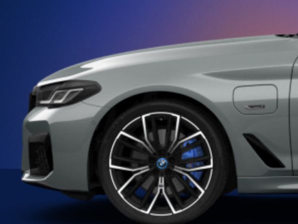 BMW 5-Series Saloon, Petrol Plug-in Hybrid, 2022, Grey