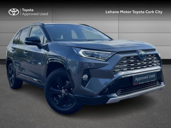 Toyota RAV4 SUV, Petrol Hybrid, 2021, Grey