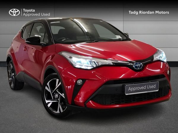 Toyota C-HR SUV, Petrol Hybrid, 2023, Red