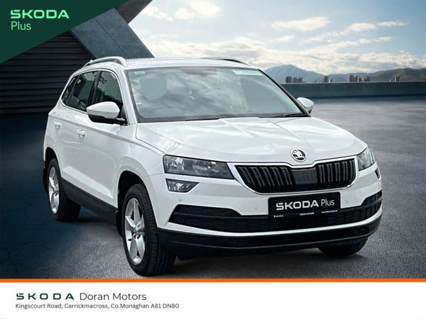 Skoda Karoq Estate, Diesel, 2021, White