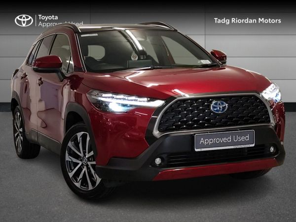 Toyota Corolla Cross Hatchback, Petrol Hybrid, 2023, Red