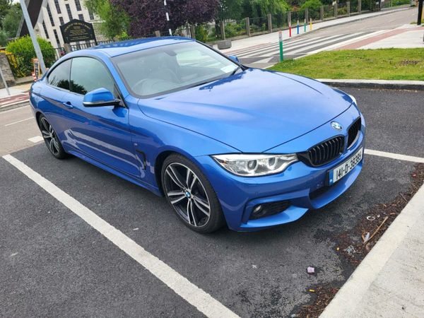 BMW 4-Series Coupe, Diesel, 2014, Blue