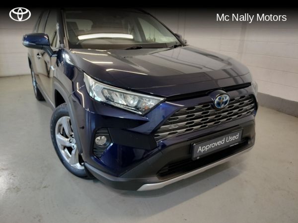 Toyota RAV4 SUV, Petrol Hybrid, 2021, Blue