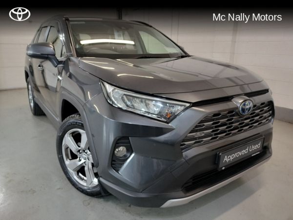 Toyota RAV4 SUV, Petrol Hybrid, 2021, Grey