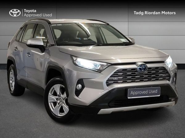 Toyota RAV4 SUV, Petrol Hybrid, 2020, Silver