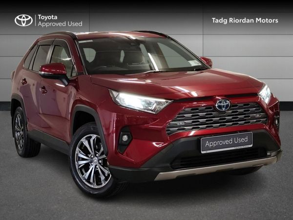 Toyota RAV4 SUV, Petrol Hybrid, 2022, Red