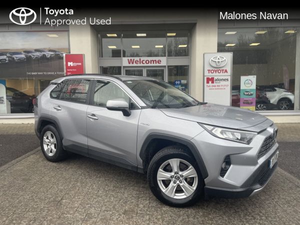 Toyota RAV4 SUV, Petrol Hybrid, 2019, Silver