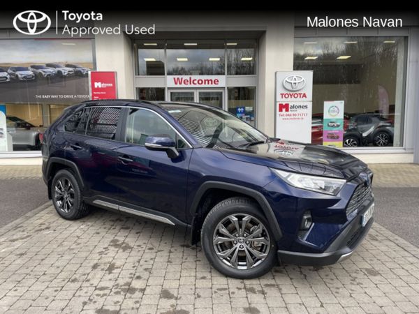 Toyota RAV4 SUV, Petrol Hybrid, 2023, Blue