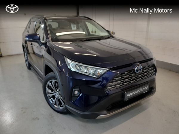 Toyota RAV4 SUV, Petrol Hybrid, 2023, Blue