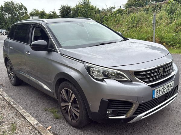 Peugeot 5008 MPV, Diesel, 2018, Grey