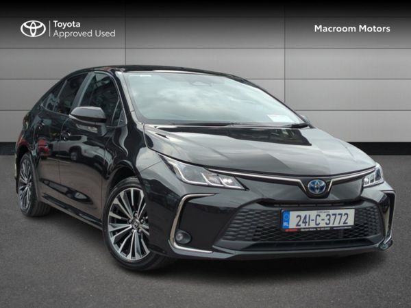 Toyota Corolla Saloon, Petrol Hybrid, 2024, Black