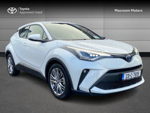 Toyota C-HR SUV, Petrol Hybrid, 2023, White