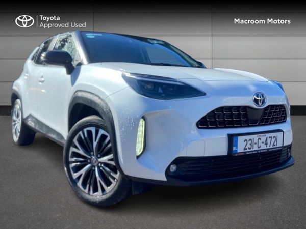 Toyota Yaris Cross Hatchback, Petrol Hybrid, 2023, White