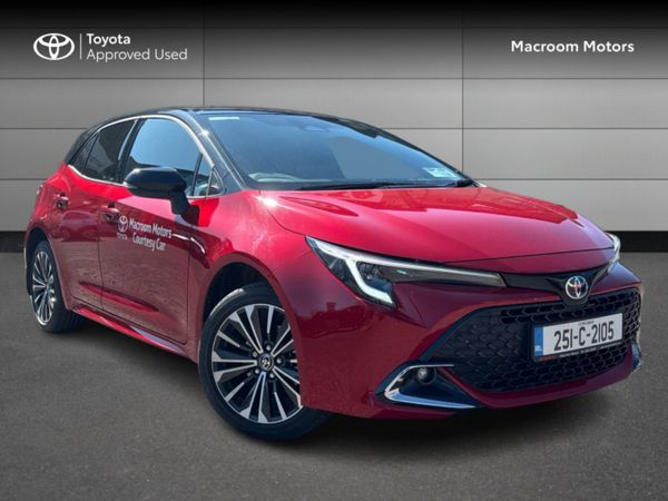 Toyota Corolla Hatchback, Petrol Hybrid, 2025, Red