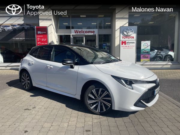 Toyota Corolla Hatchback, Petrol Hybrid, 2022, White