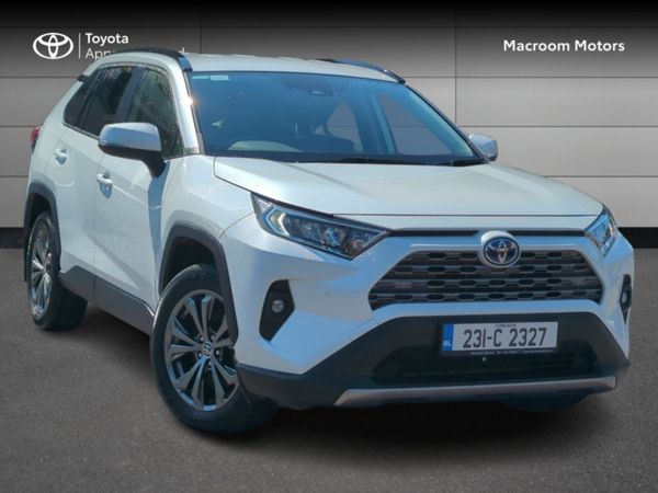 Toyota RAV4 SUV, Petrol Hybrid, 2023, White
