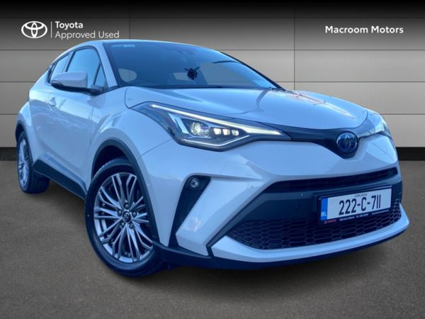 Toyota C-HR SUV, Petrol Hybrid, 2022, White