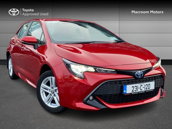 Toyota Corolla Hatchback, Petrol Hybrid, 2023, Red