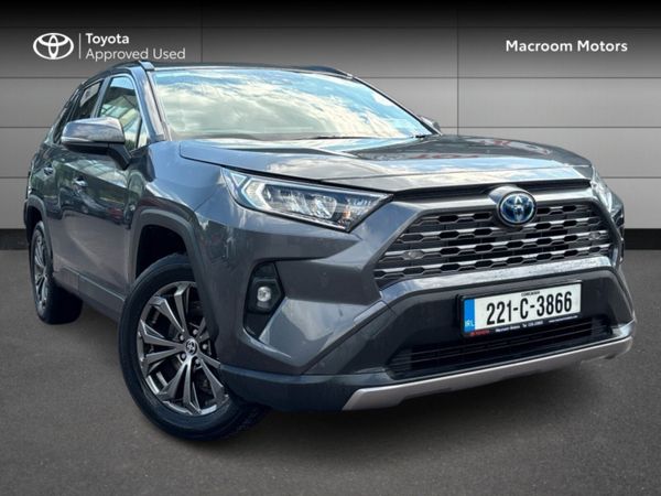 Toyota RAV4 SUV, Petrol Hybrid, 2022, Grey