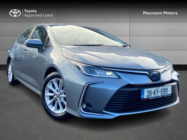 Toyota Corolla Saloon, Petrol Hybrid, 2021, Grey