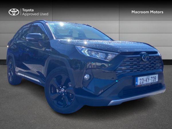 Toyota RAV4 SUV, Petrol Hybrid, 2022, Black