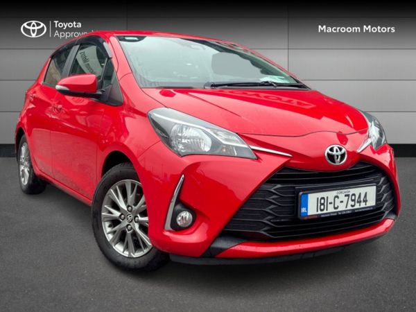 Toyota Yaris Hatchback, Petrol, 2018, Red