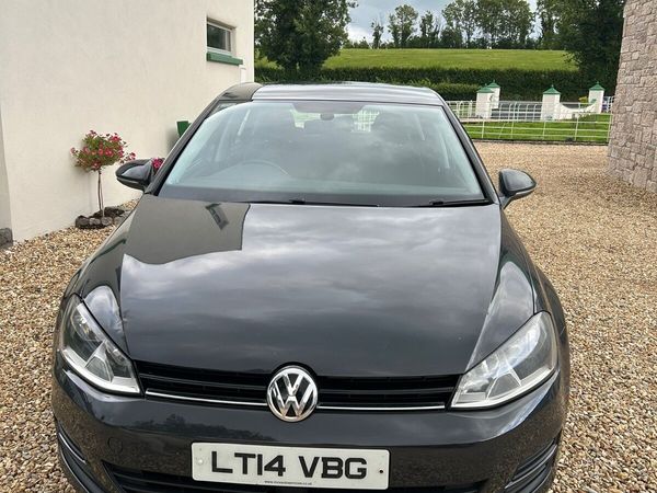 Volkswagen Golf Hatchback, Diesel, 2014, Grey