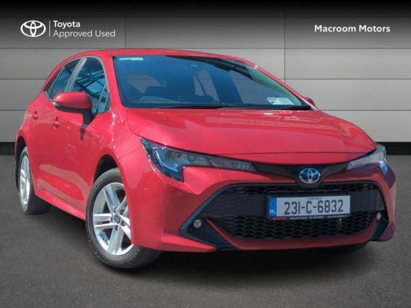 Toyota Corolla Hatchback, Petrol Hybrid, 2023, Red