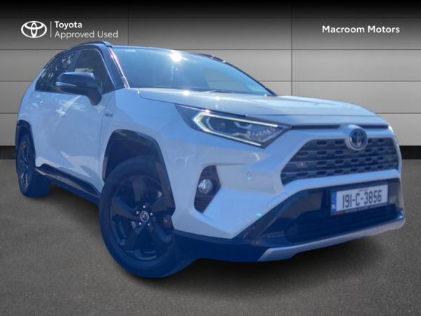 Toyota RAV4 SUV, Petrol Hybrid, 2019, White