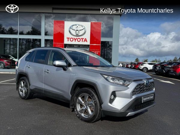 Toyota RAV4 SUV, Petrol Hybrid, 2022, Silver