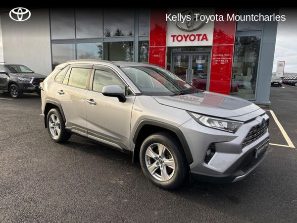 Toyota RAV4 SUV, Petrol Hybrid, 2020, Silver