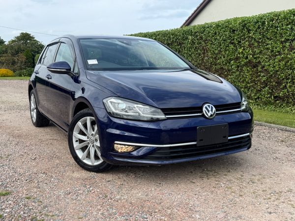 Volkswagen Golf Hatchback, Petrol, 2018, Blue
