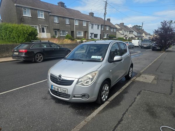 Opel Agila Hatchback, Petrol, 2008, Silver