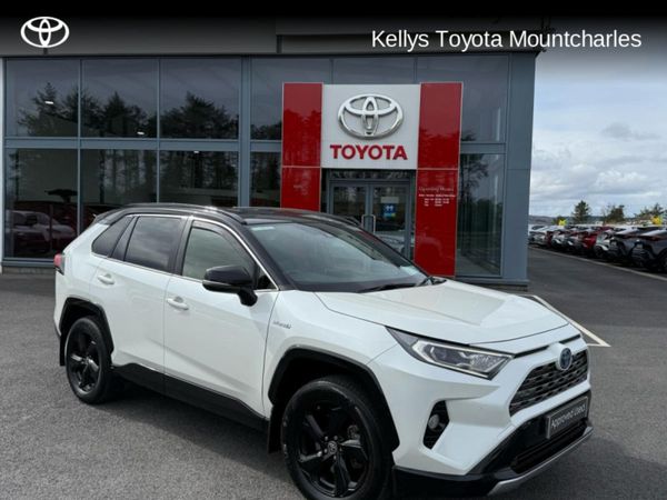 Toyota RAV4 SUV, Petrol Hybrid, 2021, White