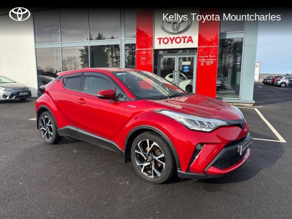 Toyota C-HR SUV, Petrol Hybrid, 2020, Red