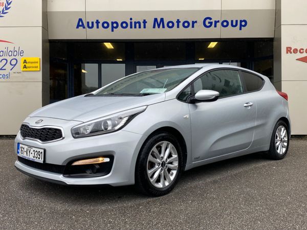 Kia ProCeed Hatchback, Petrol, 2016, Silver