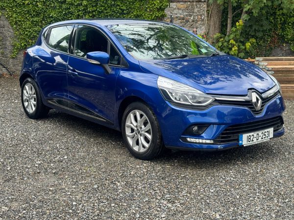 Renault Clio Hatchback, Petrol, 2018, Blue