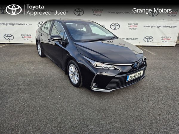 Toyota Corolla Saloon, Petrol Hybrid, 2022, Black