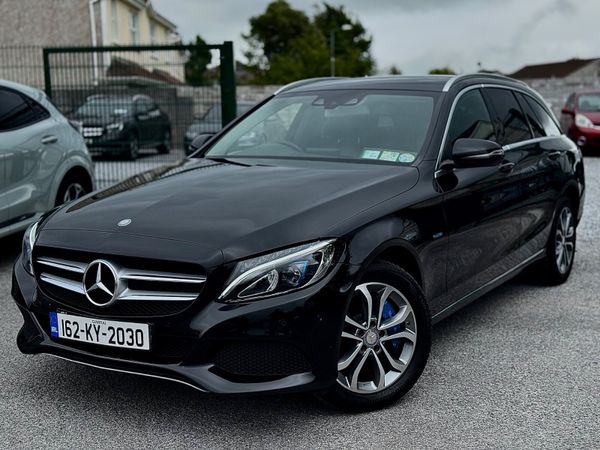 Mercedes-Benz C-Class Estate, Petrol Plug-in Hybrid, 2016, Black
