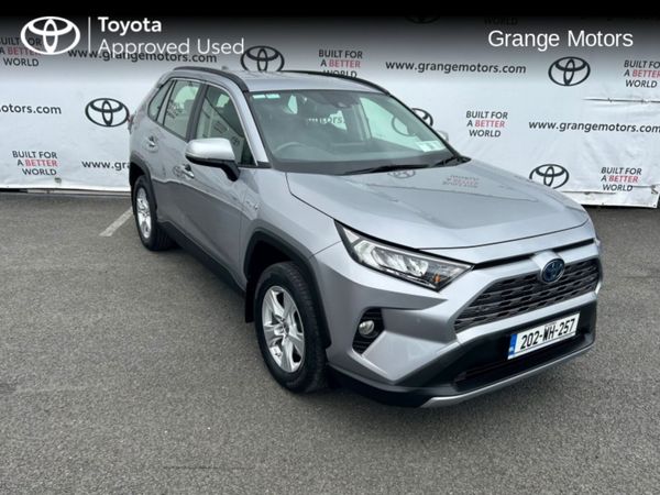 Toyota RAV4 SUV, Petrol Hybrid, 2020, Silver