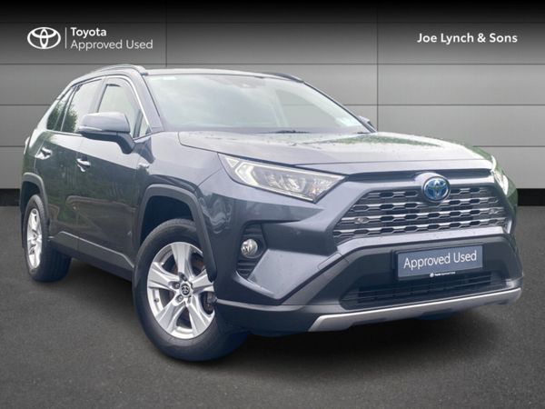 Toyota RAV4 SUV, Petrol Hybrid, 2021, Grey