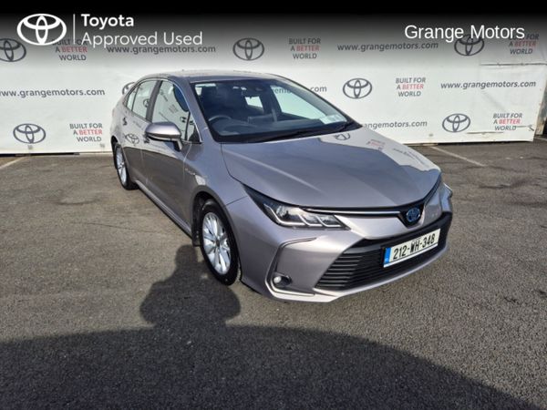 Toyota Corolla Saloon, Petrol Hybrid, 2021, Grey